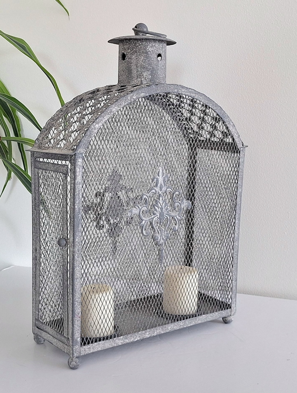 Large decorative metal lantern